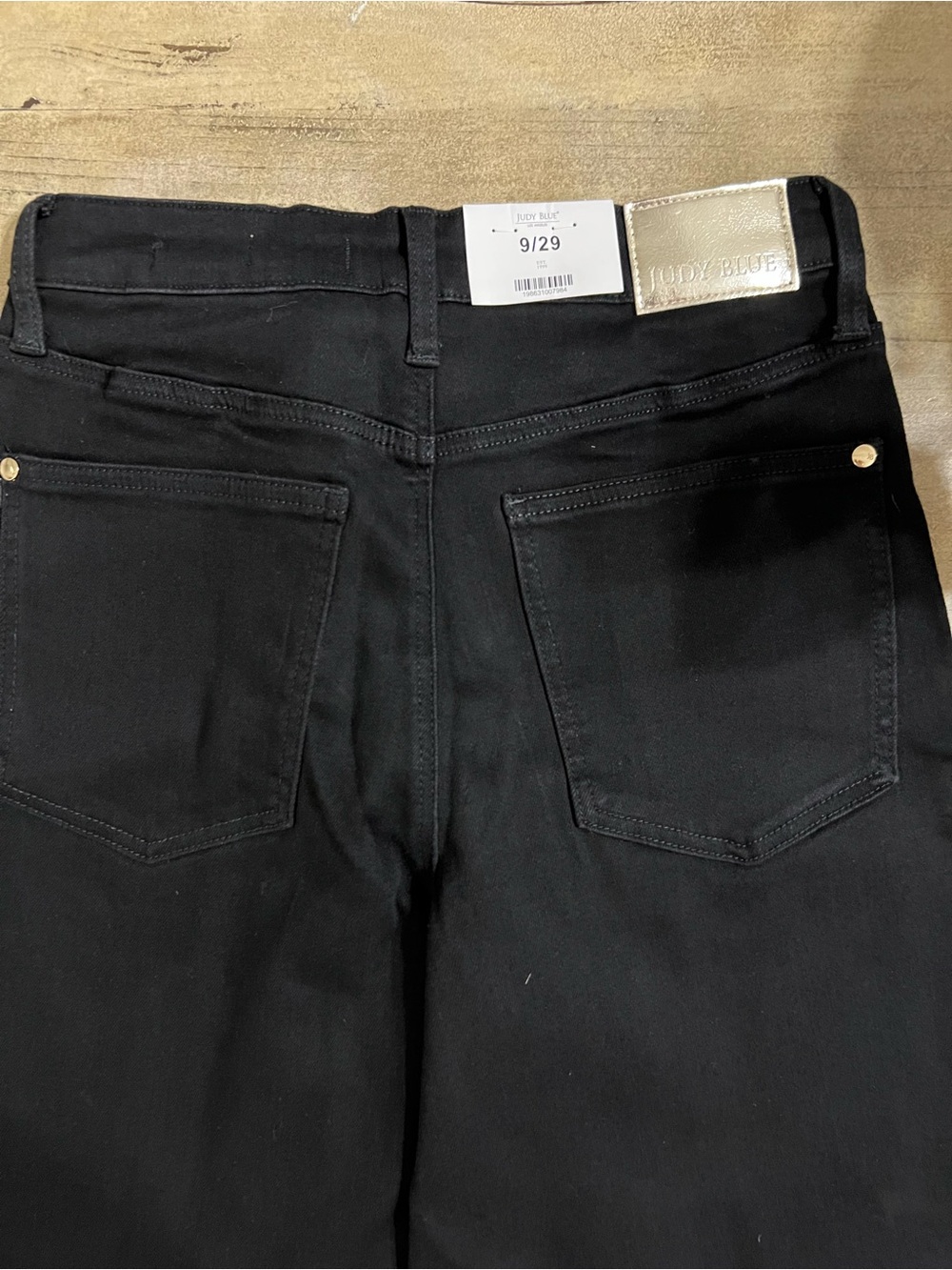 NWT Judy Blue high rise retro wide leg jeans. Size 9/29 - Picture 7 of 10